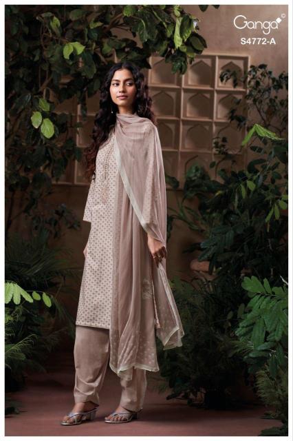Ganga eirelia 4772 dress material wholesale market bangalore